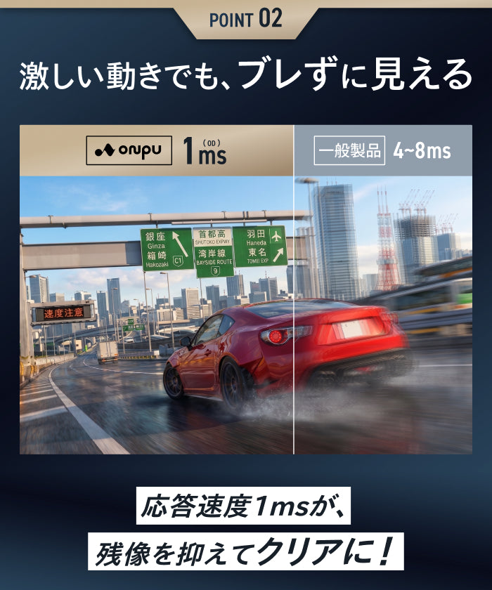 【仕事も遊びも快適に 大画面×高スペック】ONPU プレミアムビューモニター 27インチ