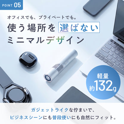 【2WAY×大風量で狙った場所をサッとクールダウン】ジェットスティックハンディファン
