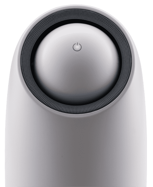 onpuのにこタッチ空気清浄機のモニター部分