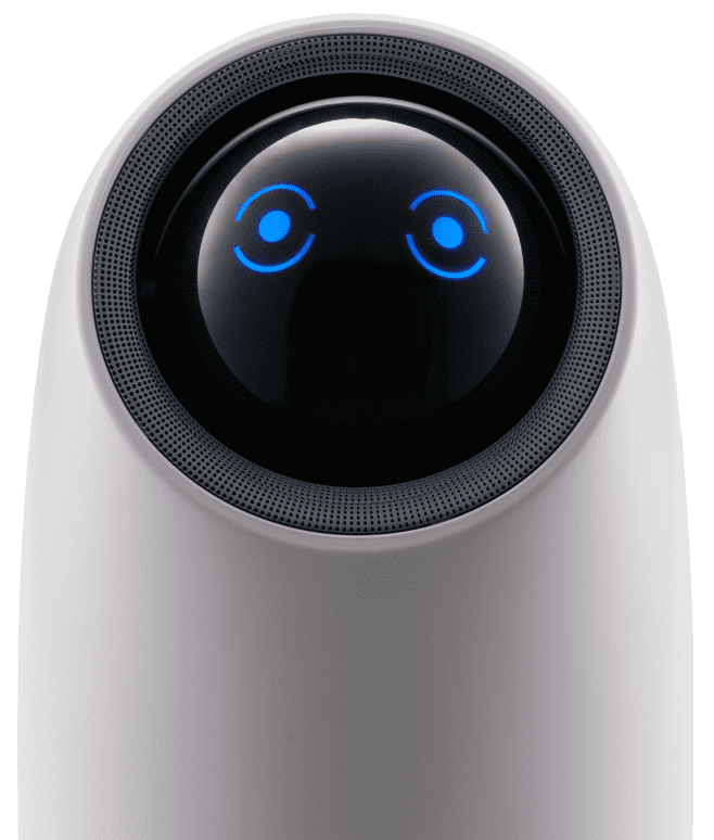 onpuのにこタッチ空気清浄機のAIの顔